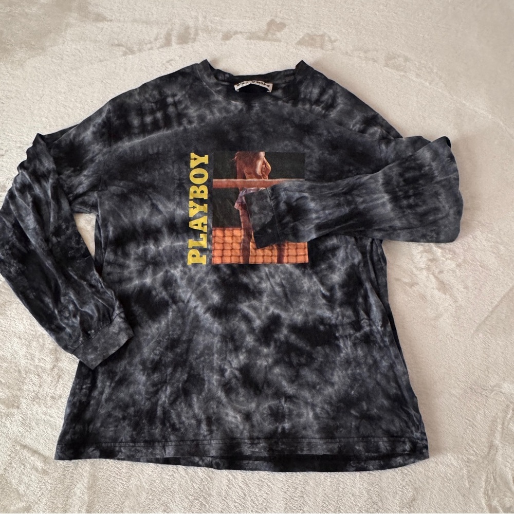 Playboy Graphic Long Sleeve T-Shirt